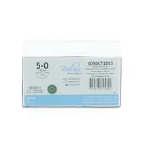 Fio Cirúrgico Seda Preto 5-0 3/8 Cor 2,0cm - Bioline Fios