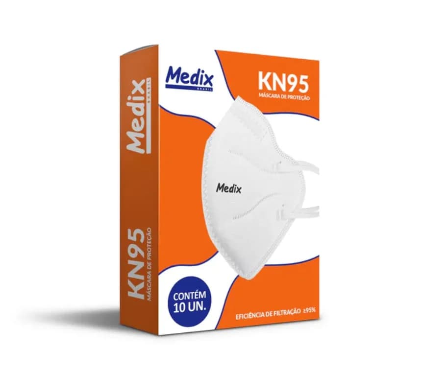 Máscara Hospitalar KN95 PFF-2 - Medix