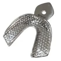 Moldeira Total Perfurada Adulto Inox - Bio-Art