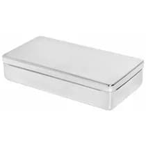 Estojo em Inox Liso Econox 32x16x8cm - Fami