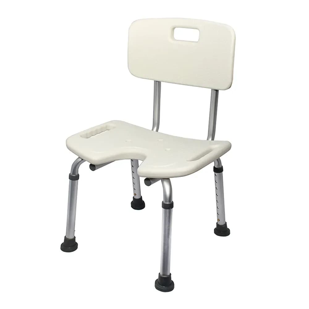 BANQUETA PARA BANHO COM REGULAGEM MOBIL 80KG COM ENCOSTO