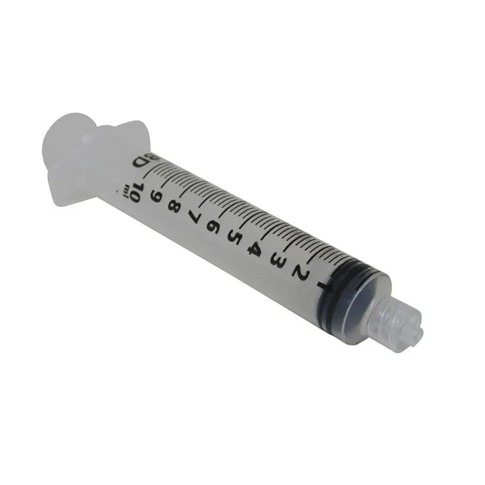 Seringa 10ML Bico Rosca Luer Lock BD caixa c/ 100