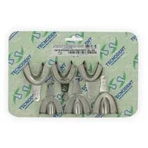 Moldeira Total Lisa Infantil em Inox - Tecnodent