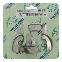 Moldeira Parcial Lisa Adulto Inox - Tecnodent
