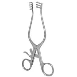 Afastador Weitlaner 3x4 Dentes Rombo 14cm