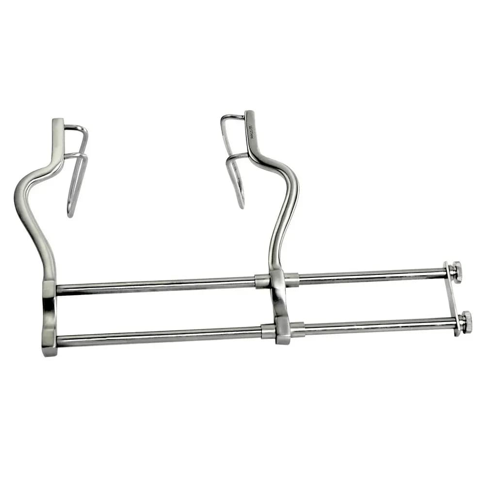 AFASTADOR GOSSET ABDOMINAL COM DUPLO BARRAMENTO AÇO INOX ABC