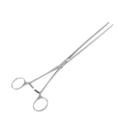 Pinça Kocher Atraumática Reta 28cm - Gastro intestinal