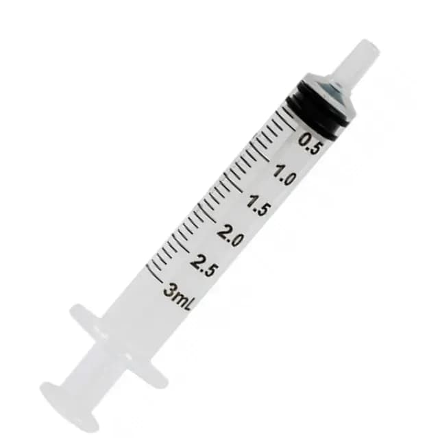 Seringa Descartável BD Bico Liso 3 mL