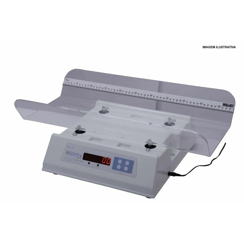 Balança Pediátrica Eletrônica 109 E (Acrílico) - Welmy