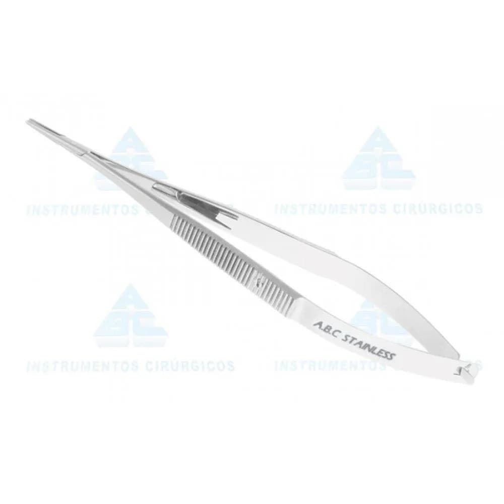 Porta Agulha Castroviejo para Micro Cirurgia - ABC