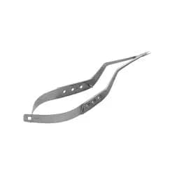 Tesoura Yasargil Baioneta Curva 23cm
