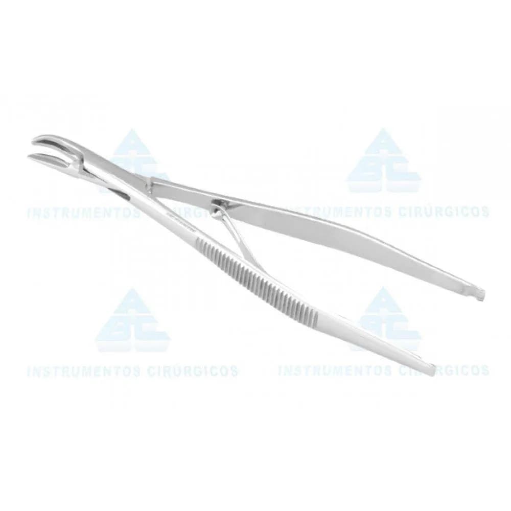 Pinça Michel 12,5 cm para Retirar e Colocar Agrafes - ABC