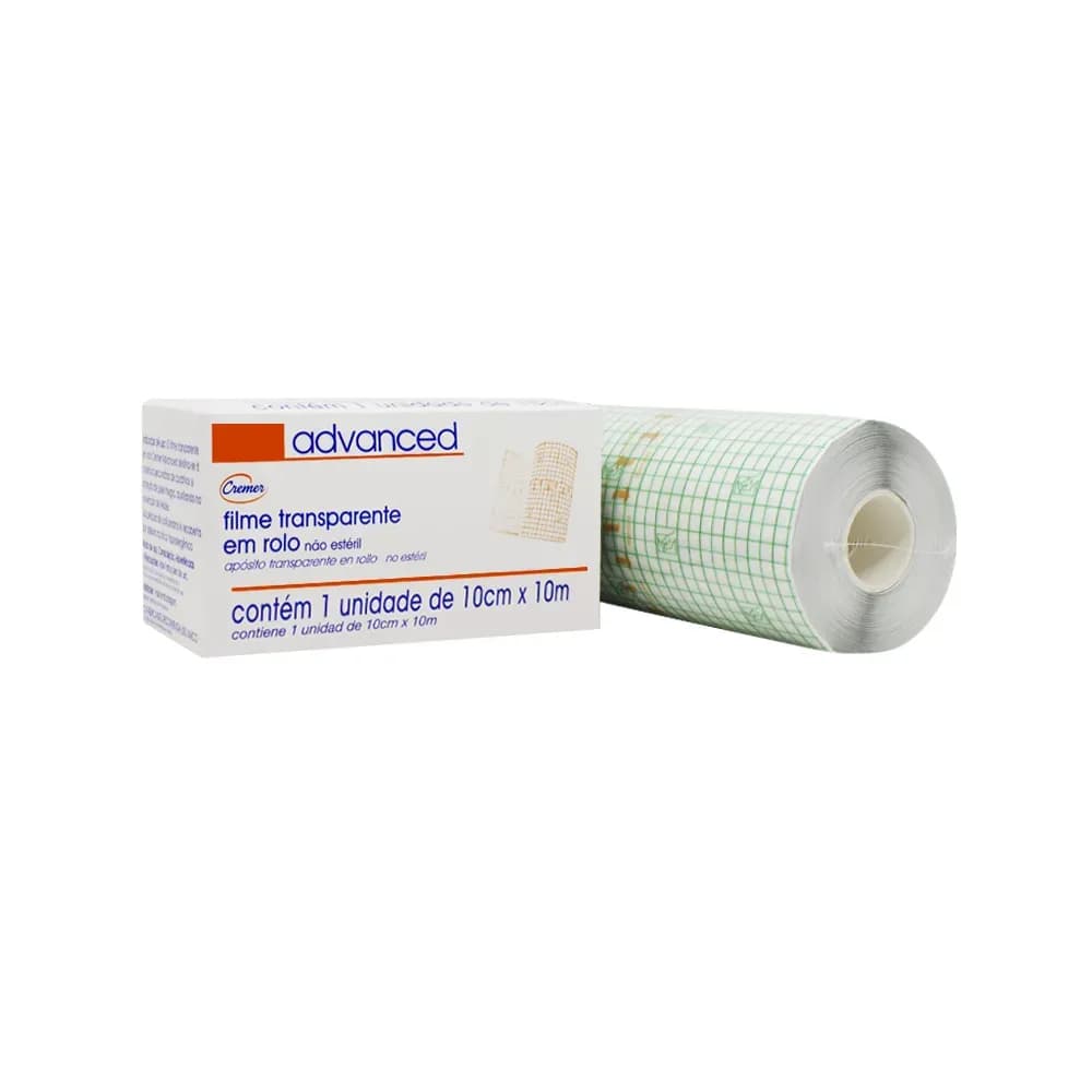 CURATIVO FILME TRANSPARENTE ROLO NÃO ESTÉRIL CREMER ADVANCED