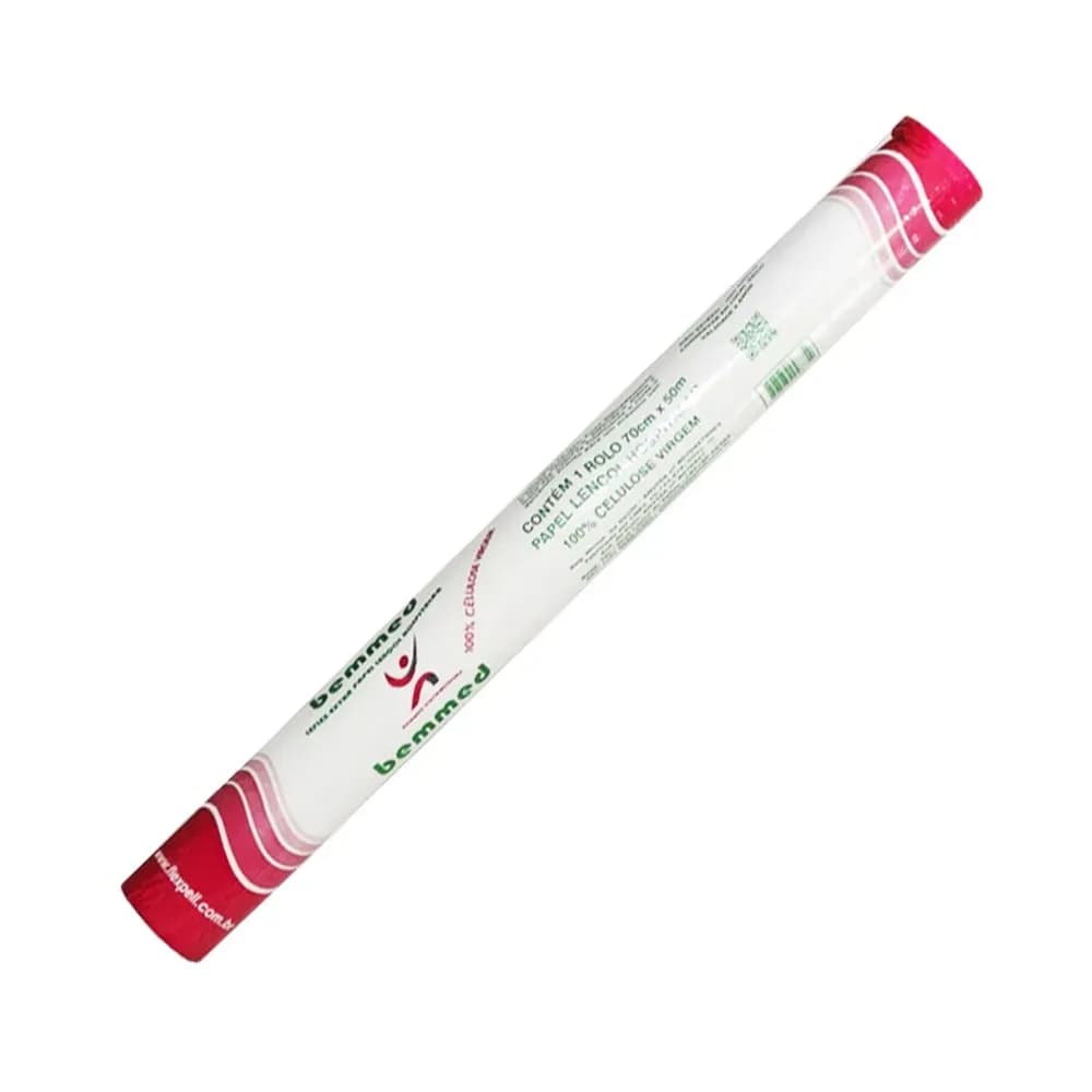 LENÇOL DE PAPEL HOSPITALAR SEM PICOTE LEFLEX-EXTRA BEMMED