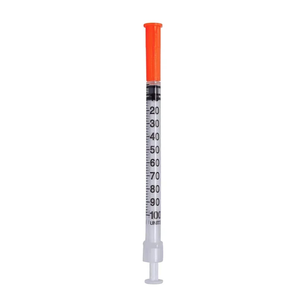 SERINGA INSULINA COM AGULHA FIXA ESTÉRIL UNIQMED