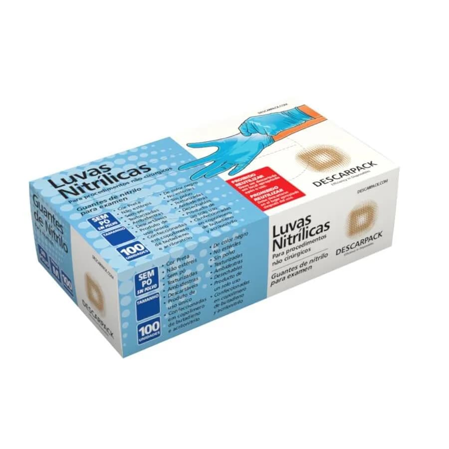 Luva Nitrílica - Descarpack