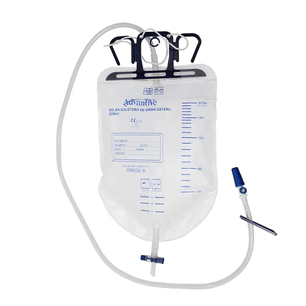 Coletor de Urina Sistema Fechado 2000 ml - Advantive