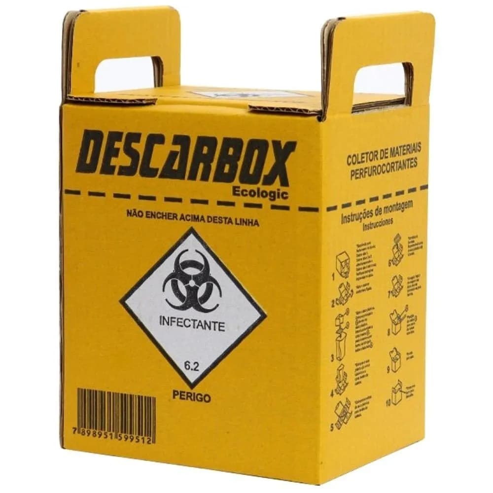 Coletor de Artigos Perfurocortantes - Descarbox
