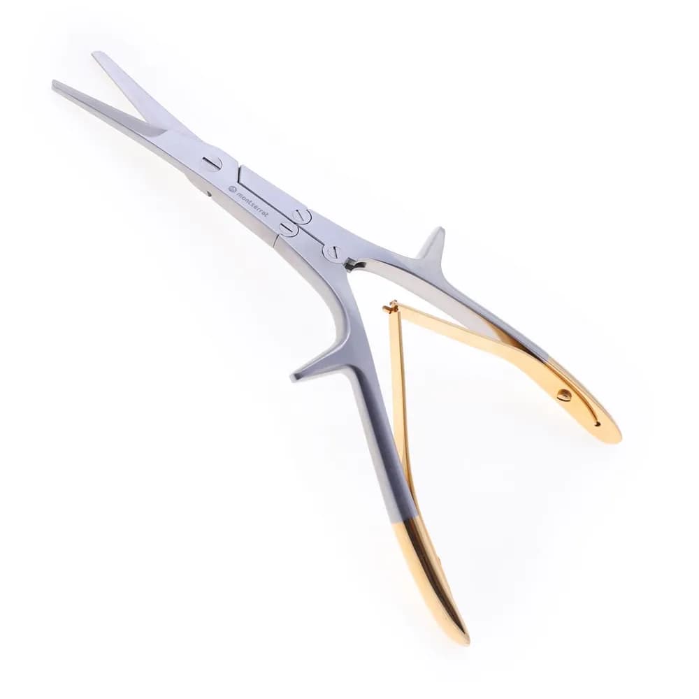 Tesoura Gorney Angulada Dupla Alça 20cm c/Vídea