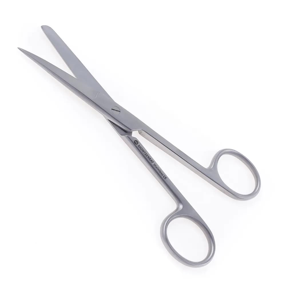 Tesoura Cirurgica Romba Fina 14cm Reta