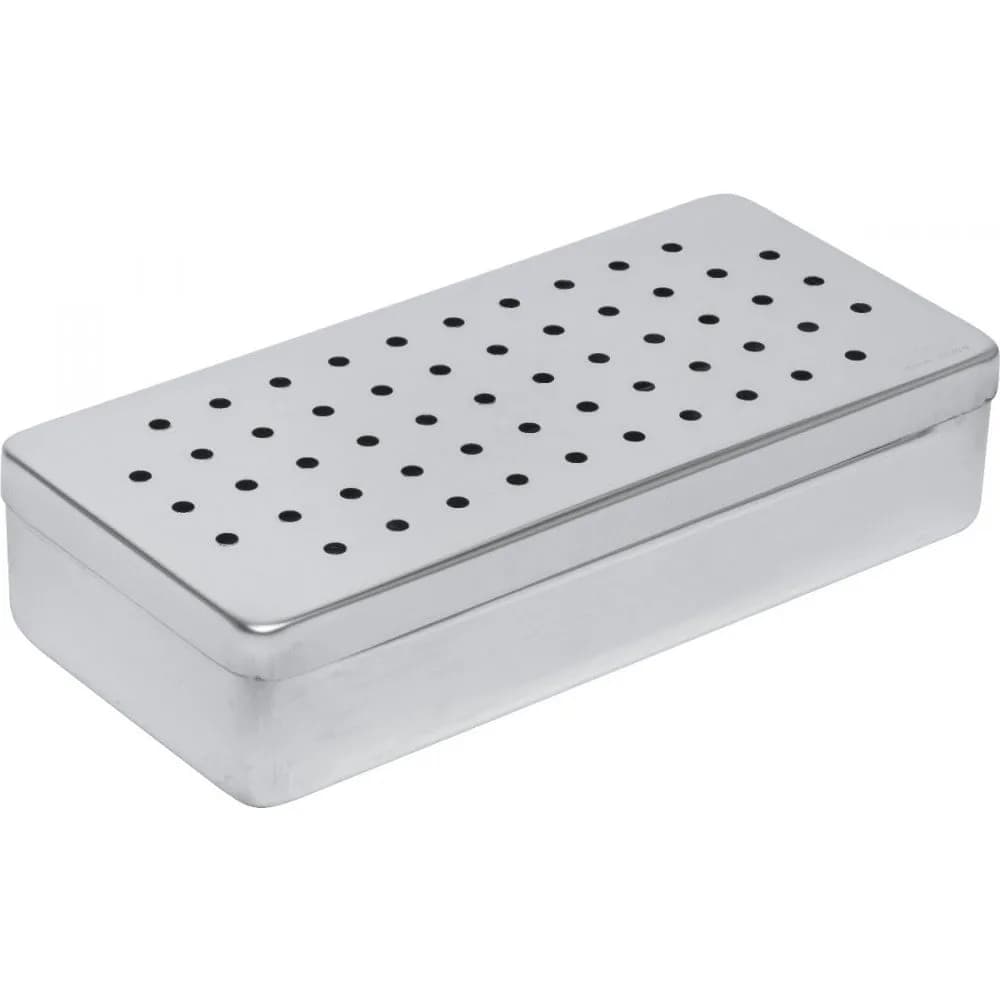 Estojo Inox Perfurado para Autoclave - Fami