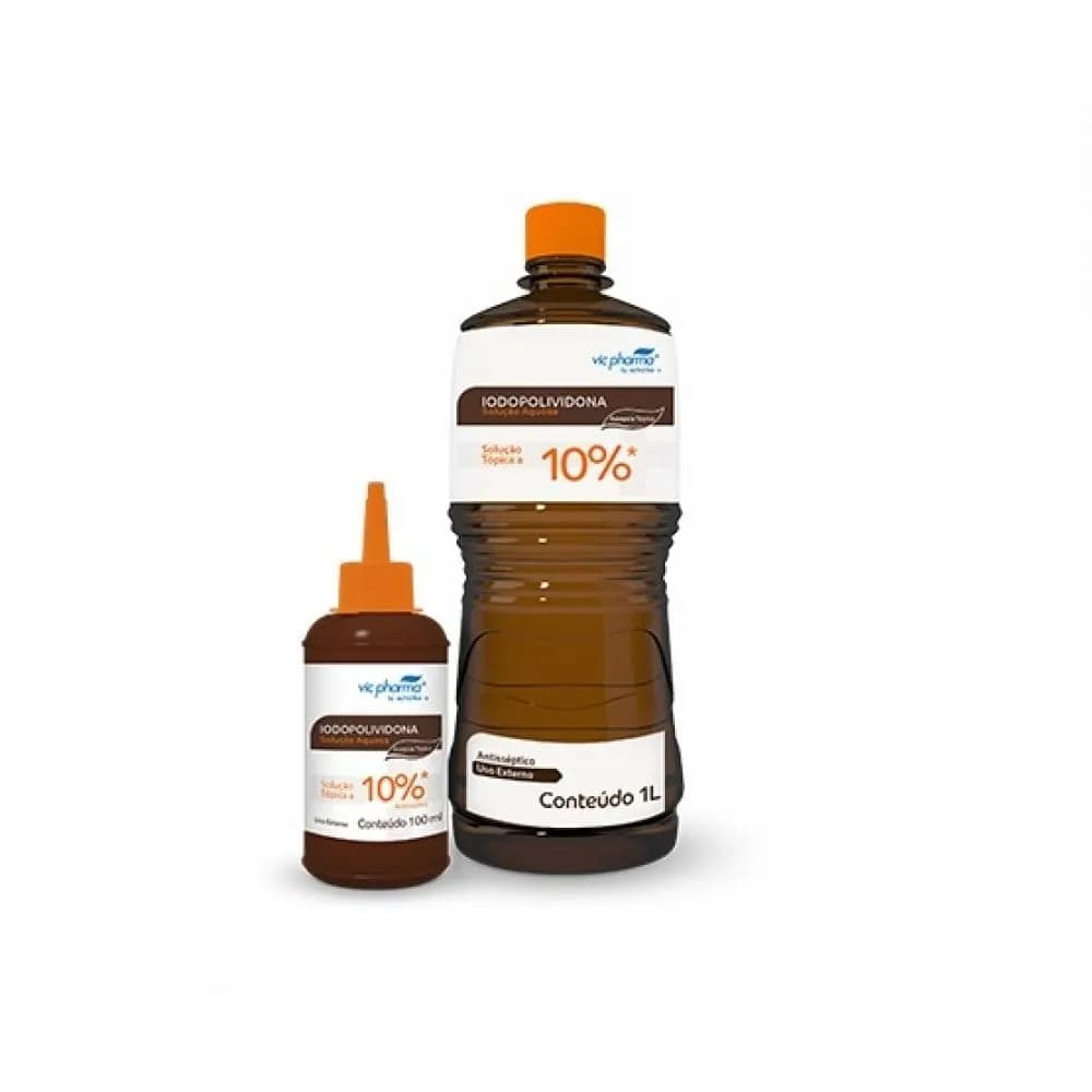 Iodopolividona Solução Aquosa (Tópico) - Vic Pharma