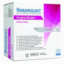 Lâmina de Bisturi de Aço Carbono Estéril - Paramount