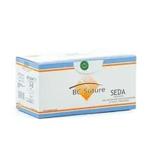 Fio Cirúrgico Seda 3-0 Ag 1/2 Cor 1,7cm - BC Suture