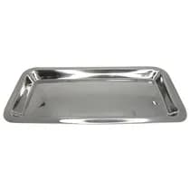 Bandeja para Esterilização Inox Lisa Autoclavável 22x9x1,5cm - Golgran GG