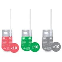 Kit Clinpro Clear Tratamento de Flúor com Três Sabores - Solventum
