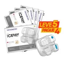 Kit Promocional Bráquete Cerâmico New Iceram Roth 0,022