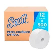 Papel Higiênico Rolo Folha Simples - Scott®