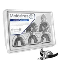 Moldeira Lisa Adulto Inox Para Dentado - Bio-Art