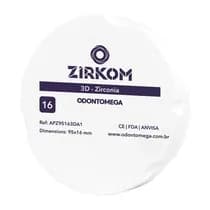 Disco de Zircônia Zirkom Zz 3D A1 - Odontomega