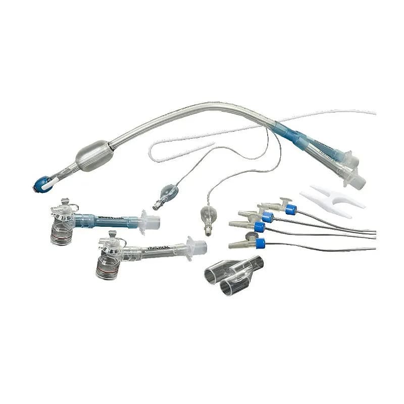 Sonda Endobronqueal Duplo Lúmen, PVC , COM Gancho de Carina (tipo Carlens) da Electroplast - Unidade