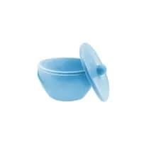 Pote Paladon de Silicone com Tampa Azul Claro - Lysanda