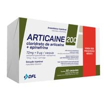 Anestésico Articaína Articaine 4% 1:200.000 - DFL