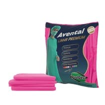 Avental Descartável Manga Longa 20G Rosa Pink