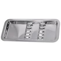 Bandeja para Esterilização Inox Lisa Autoclavável 22x9x1,5cm 6 Divisórias - Golgran GG