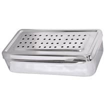 Estojo para Esterilização Inox Perfurado Autoclavável 20x10x5cm - Golgran GG