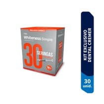 Kit Clareador Whiteness Simple 30 Seringas - FGM