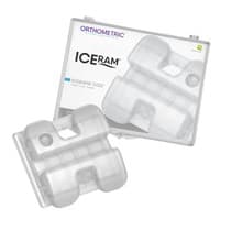 Kit Bráquete Cerâmico Iceram Edgewise 022 - Orthometric