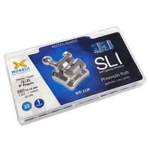 Kit Bráquete de Aço SLI Autoligado Roth 0,022” 1 caso - Morelli