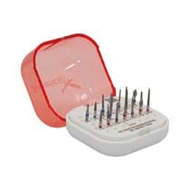 Kit Dr. Sidney Kina Pontas Diamantadas Invicta FG e CA - American Burrs