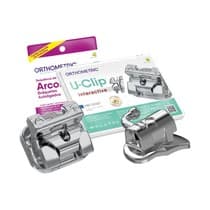 Kit Promo Bráquete Autoligado SLB Interativo U-Clip Mbt 0,022 1 Caso + Sequência de Arcos + 4 Tubos - Orthometric