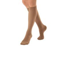 Meia de Compressão JOBST Feminina Ultrasheer 15x20 Panturrilha Fechada Mel