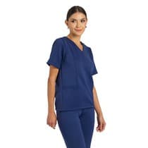 Pijama Cirúrgico Feminino Azul Marinho