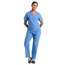 Pijama Scrub Feminino Easy Azul