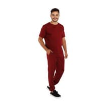 Pijama Cirúrgico Masculino Students Verde Água Plus Size - FunWork