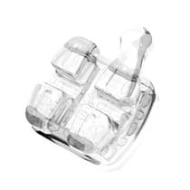 Braquete Cerâmico Iceram-P 0,018 com Gancho - Orthometric